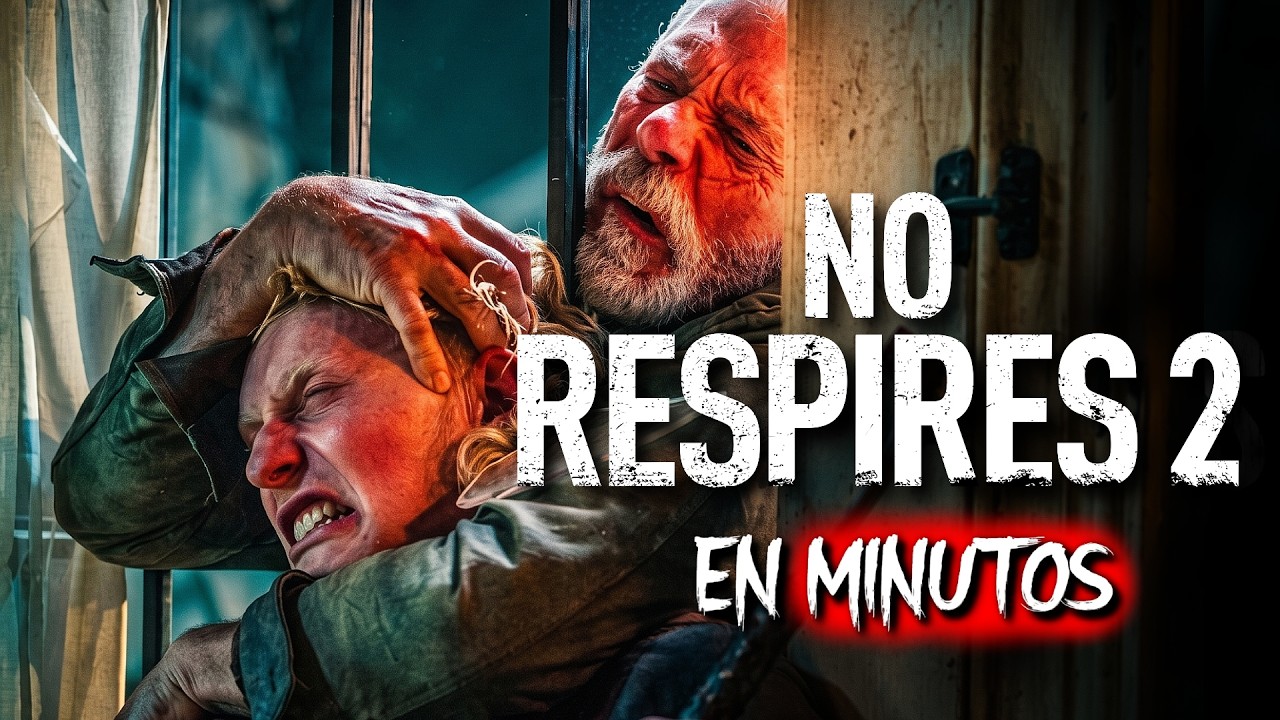 NO RESPIRES 2: entró a una casa para ROBAR, pero descubrió un HORROR | RESUMEN COMPLETO