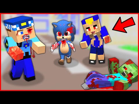 BEBEK SONİC VE KEREM KOMİSER ZOMBİ OLDU! 😱 - Minecraft