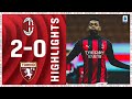 Highlights | AC Milan 2-0 Torino | Matchday 17 Serie A TIM 2020/21