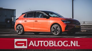 Opel Corsa-e acceleration & top speed GPS