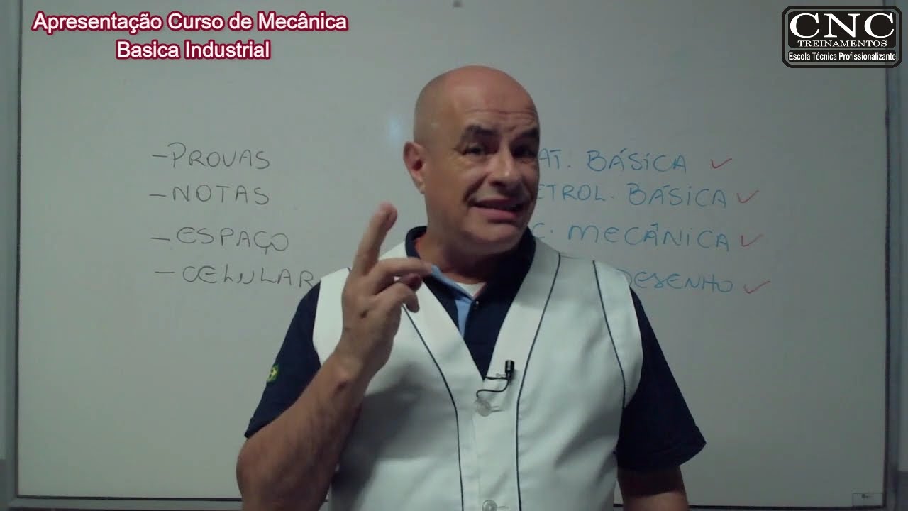 Curso de Mecânica Básica Industrial | Apresentação | CNC Treinamentos