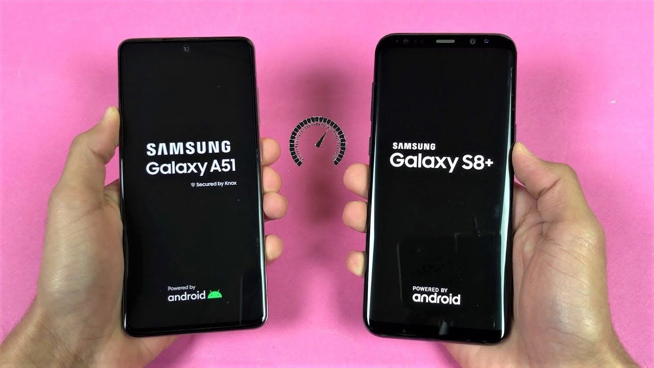 Samsung Galaxy A51 vs Samsung Galaxy S8 Plus - Speed Test & Comparison!