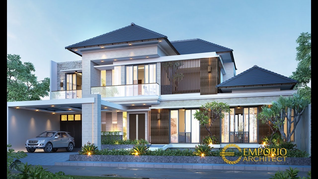 Desain Rumah Modern 2 Lantai Bapak Indra Jakarta Selatan