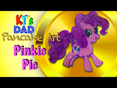 Pancake Art: My Little Pony (MLP) Pinkie Pie - KT's Dad