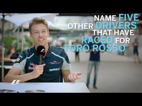 Grill The Grid - Daniil Kvyat