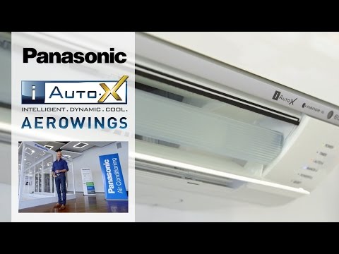 Panasonic Air Conditioners with iAUTO-X and AEROWINGS cool faster and smarter
