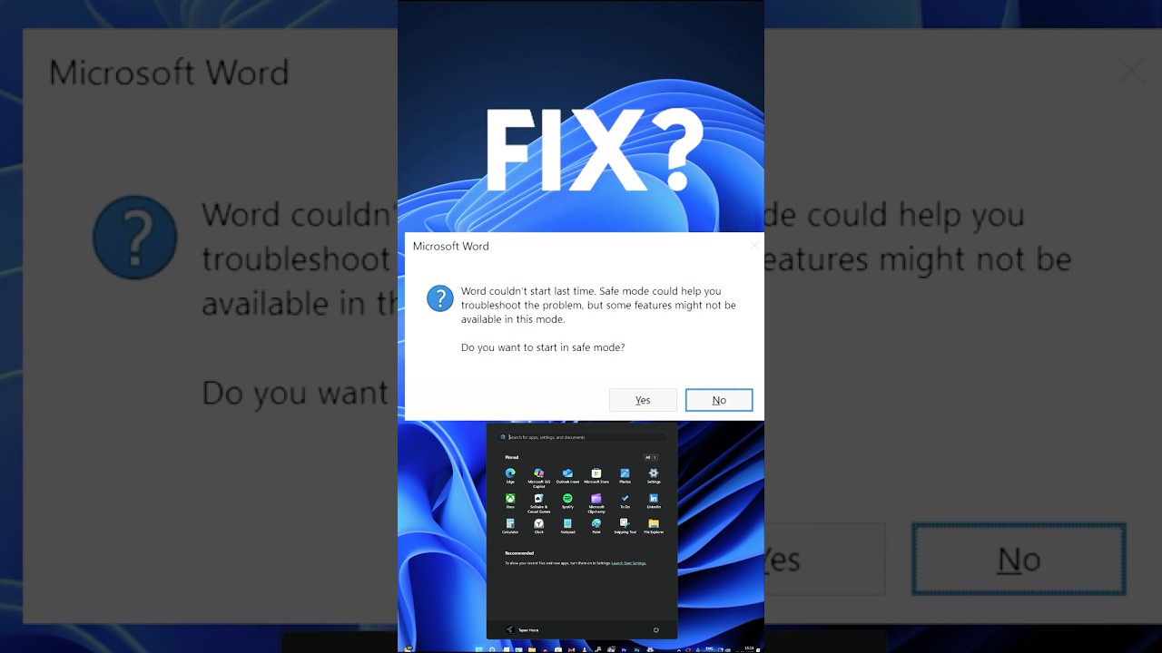 Microsoft Word Safe Mode Problem SOLVED You Won't Believe How Easy It Is