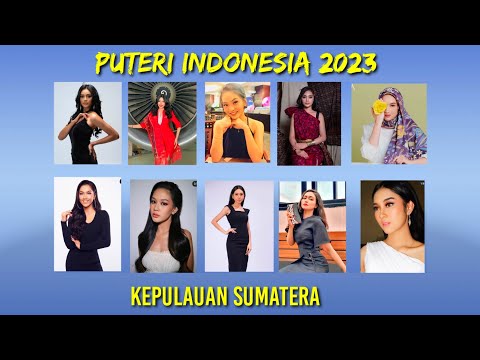 10 Finalis Puteri Indonesia 2023 Kepulauan Sumatera