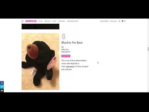 download lagu mp3 mp4 Blackie The Black Bear Beanie Baby, download lagu Blackie The Black Bear Beanie Baby gratis, unduh video klip Blackie The Black Bear Beanie Baby