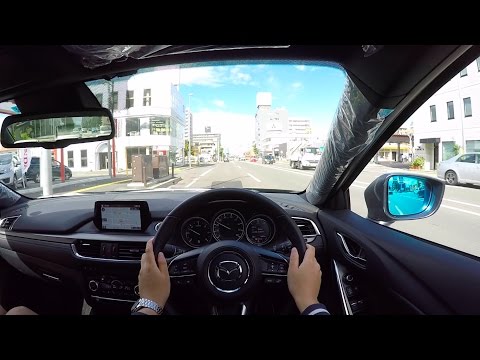 【Test Drive】2016/2017 New MAZDA ATENZA (Mazda6) 4WD Diesel - POV City Drive