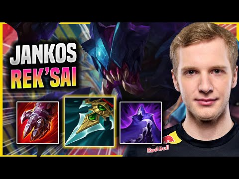 LEARN HOW TO PLAY REK'SAI JUNGLE LIKE A PRO! - G2 Jankos Plays Rek'Sai JUNGLE vs Lee Sin! |