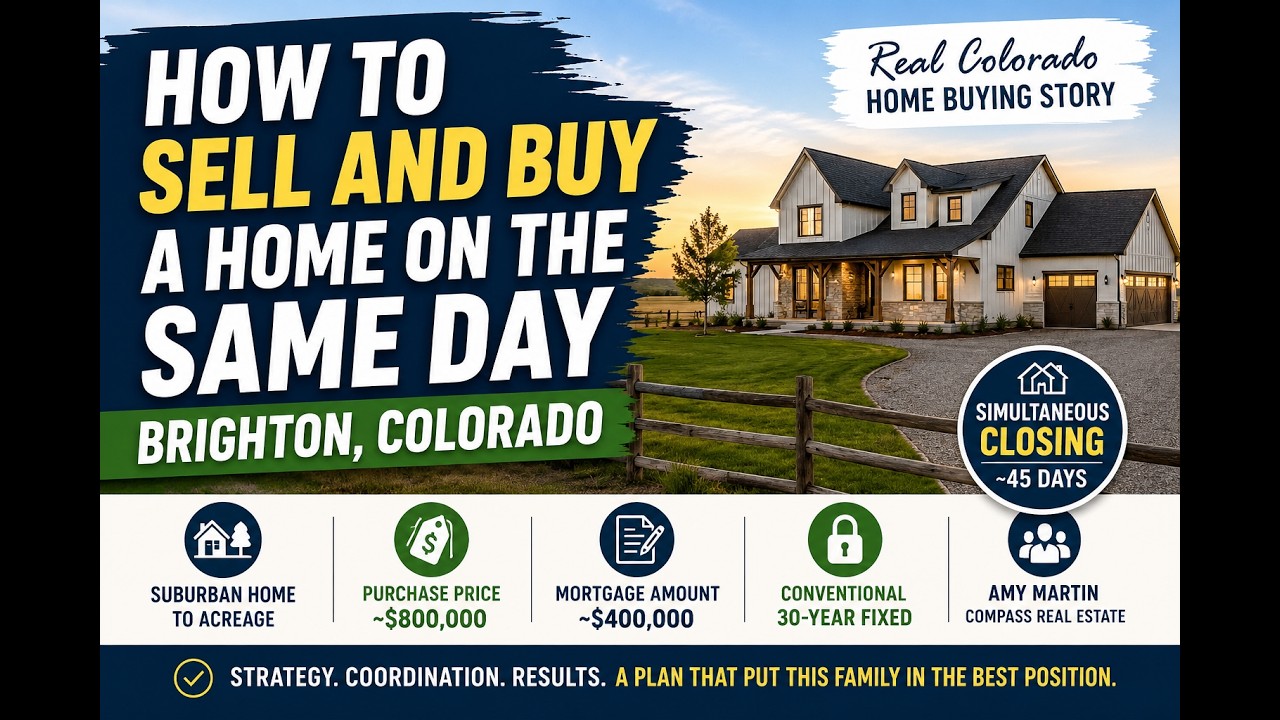 Brighton Colorado same-day sale and conventional home purchase story