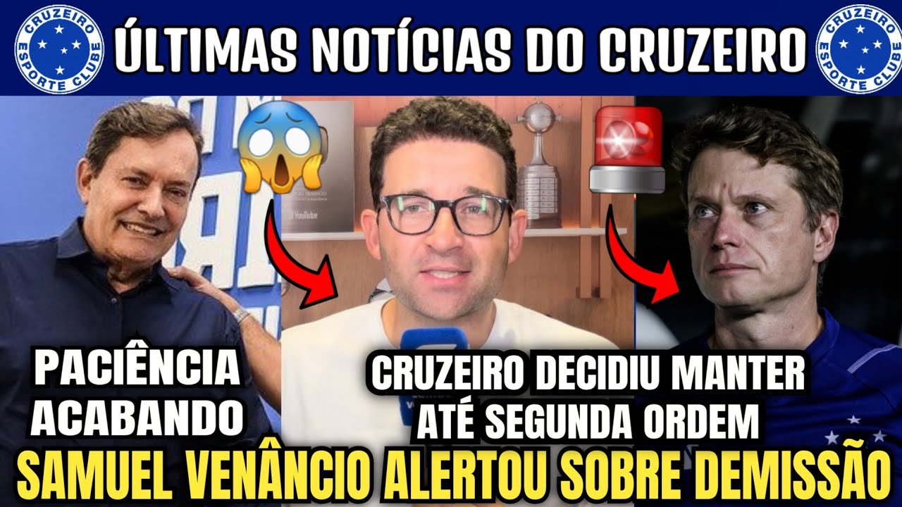 🚨🔥 VENÂNCIO ALERTA SOBRE POSSÍVEL SAÍDA DE FERNANDO SEABRA ! A PACIÊNCIA TÁ ACABANDO.