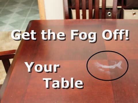 How to Remove a White Heat Stain from Wood Furniture