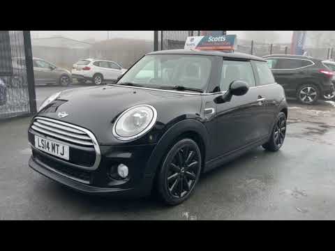 2014 14 MINI HATCH COOPER 1.5 COOPER D 3d ZERO TAX BLACK DIESEL DAB RADIO BLUETOOTH