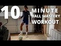 10 Minute Ball Mastery Workout At Home | Tight Space Ball Control