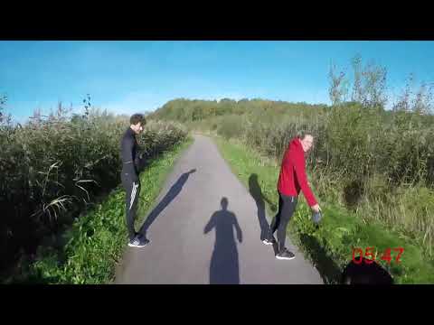 Parkrun Örebro 2018-09-29 - 5 km (Löparperspektiv, 2x)