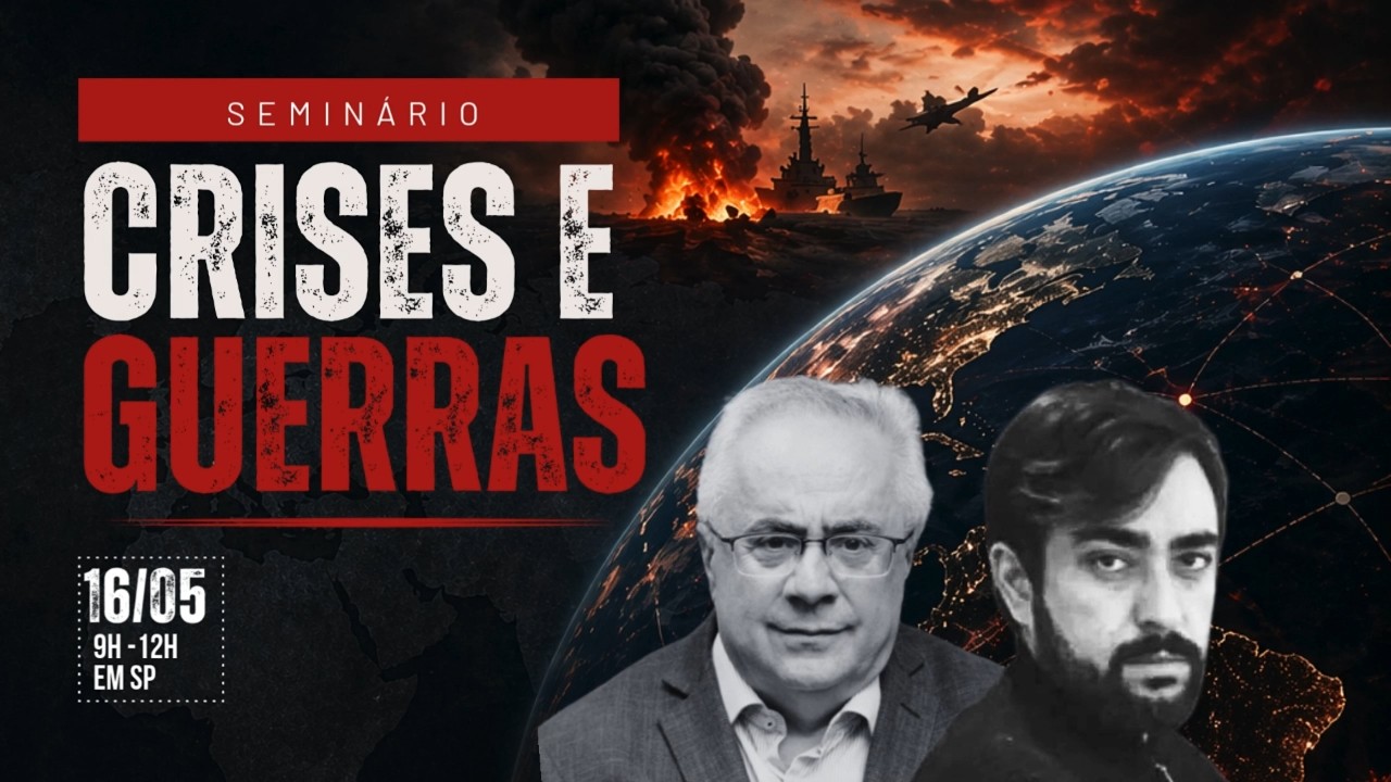 SEMINÁRIO CRISES E GUERRAS COM LUIS NASSIF E PEDRO COSTA JR