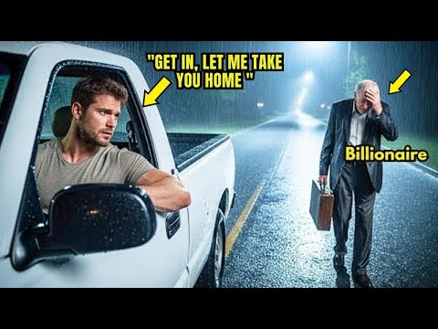 Single Dad Helped an old Man walking in the Rain — The Next Day, He Helped her save her Job