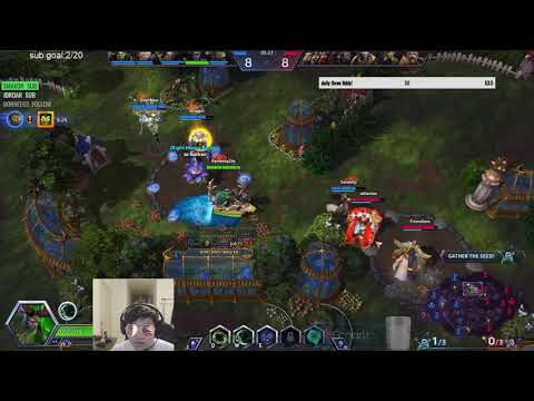 Illidan Hunt on Garden - Countering Viking Cheese with illi - Grandmaster Storm League Game