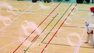 惜しいけど負けました相手黒帯です。千葉県船橋市で、戦いました！