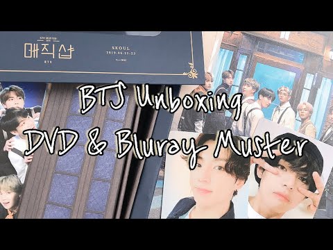 [𝙱𝚃𝚂 𝚄𝙽𝙱𝙾𝚇𝙸𝙽𝙶 𝚅𝚒𝚎𝚝𝚗𝚊𝚖] DVD & BLURAY MUSTER MAGIC SHOP 🔮🔮🔮