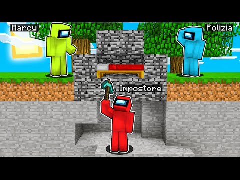 AMONG US MA È UNA BEDWARS SU MINECRAFT