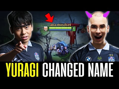 OG.Yuragi changed his name to "ANA MINDSET" - NEW HERO! DOTA 2