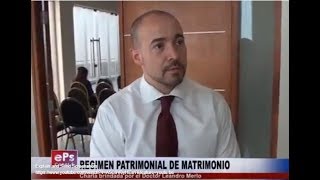 2ª ENTREVISTA EN BRAGADO. CHARLA SOBRE DIVORCIO Y DIVISIÓN DE BIENES