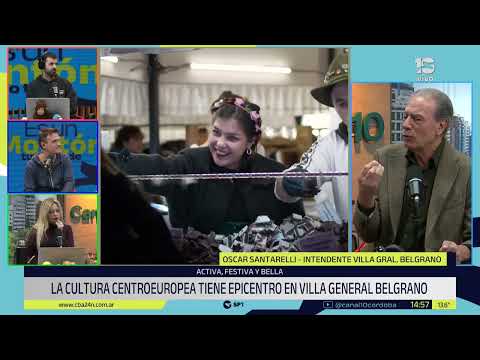 VILLA GENERAL BELGRANO ES UNA FIESTA CONTÍNUA PARA ATRAER TURISTAS