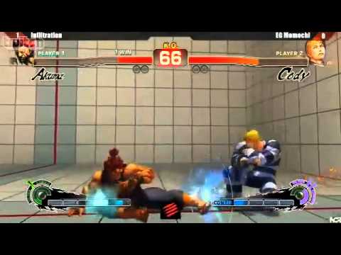 SSFIV:AE v2012 - Infiltration (Akuma) vs. Momochi (Cody) - NCR 2013