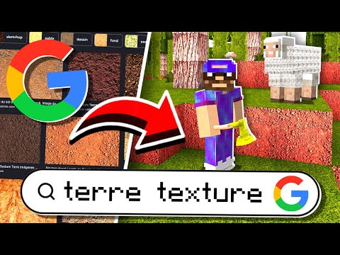 I redid the textures of Minecraft with Google Image!
