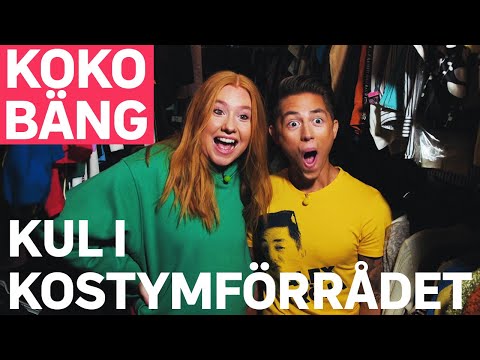 Alex och Carro i kostymförrådet!