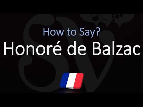 How to Pronounce Honoré de Balzac? (CORRECTLY) French Author Pronunciation