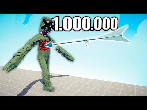 1.000.000 DAMAGE ICE ARCHER vs UNITS - TABS | Totally Accurate Battle Simulator 2023