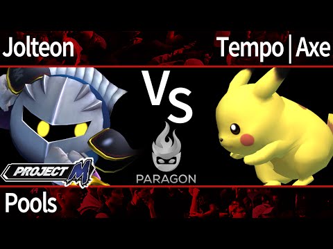 Paragon PM - Jolteon (MK) vs Tempo | Axe (Marth, Pikachu) - Pools