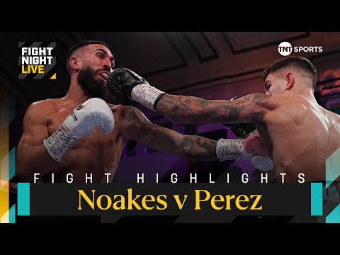 4TH ROUND STOPPAGE ✅ | Sam Noakes v Carlos Perez | Boxing Fight Highlights | #FightNight