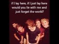 Chasing Cars - One Direction (lyrics with pictures ...