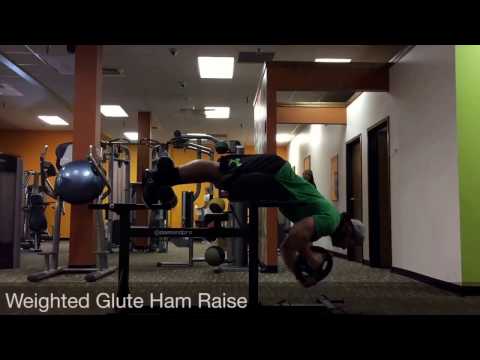 Weighted Glute Ham Raise