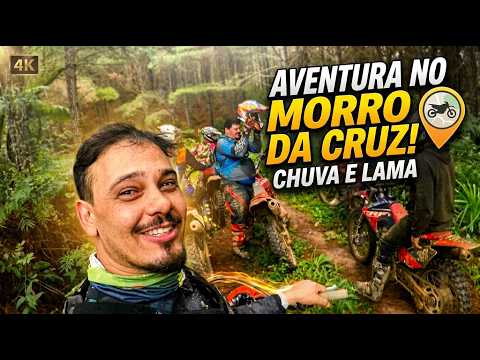CHUVA E LAMA NA SUBIDA DO MORRO DA CRUZ - TUNAS DO PARANÁ