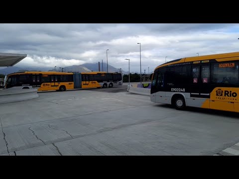 TERMINAL DE INTEGRAÇÃO DEODORO BELA MOVIMENTAÇÃO DE BRTs