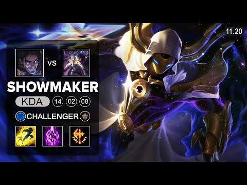 Showmaker Kassadin Mid vs Sylas - EUW Challenger - Season 11 Patch 11.20
