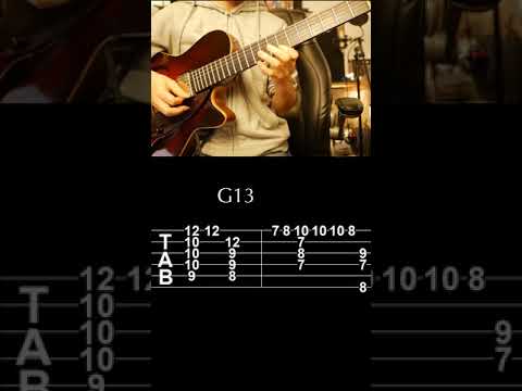 You Are My Everything - Jesse van Ruller transcription with tab #shorts