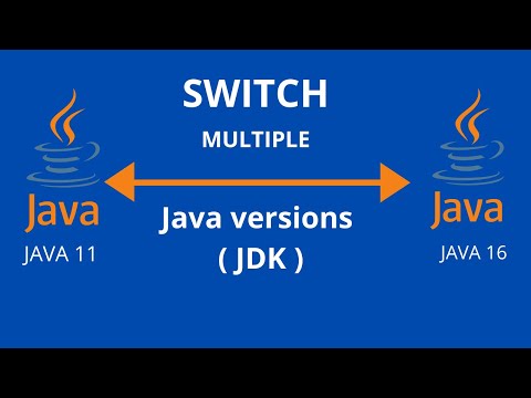 How to switch between the multiple Java versions(JDK) in windows 10 | Switch between java 8,11,15,17