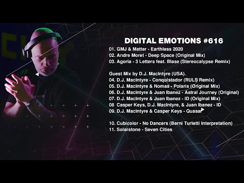 FONAREV - Digital Emotions # 616. Guest Mix by D.J. MacIntyre (USA).