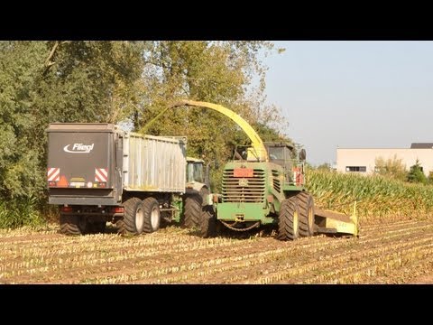 Agro-Service RDS - John Deere 7550 ProDrive - mais hakselen