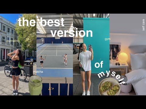 becoming the best version of myself... healthy habits, morning routine & study vlog🌥️
