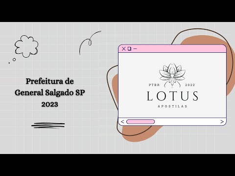 Apostila Prefeitura de General Salgado SP 2023 Professor de História