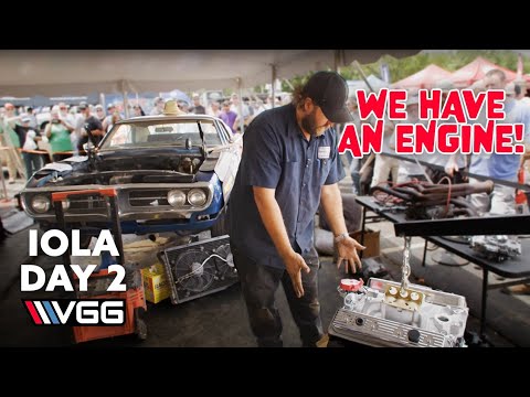 The NEW ENGINE Showed Up For The 1968 Pontiac Firebird! Iola Car Show Part 2