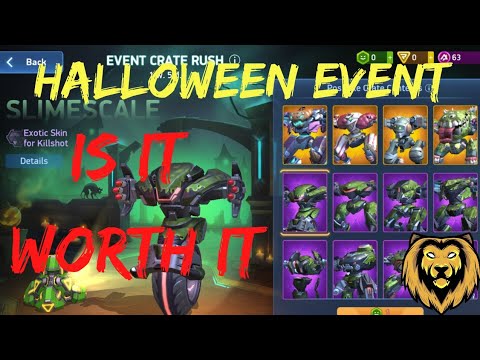 Mech Arena:Halloween event(2021)👻🔥🔥🔥